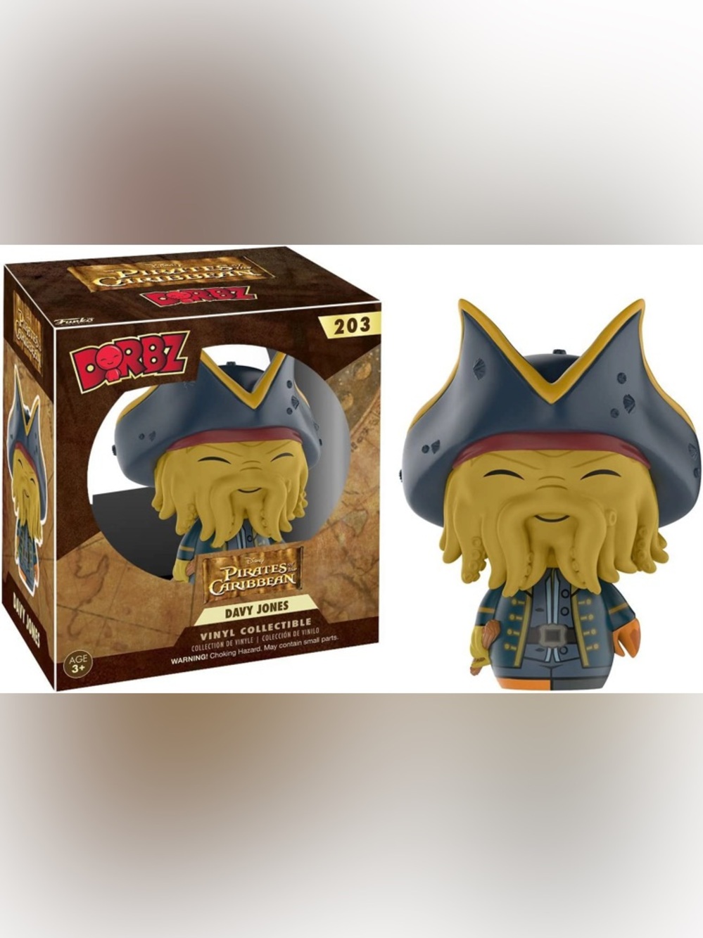 Funko Dorbz Disney Pirates of the Caribbean Davy Jones #203 Vinyl Figure